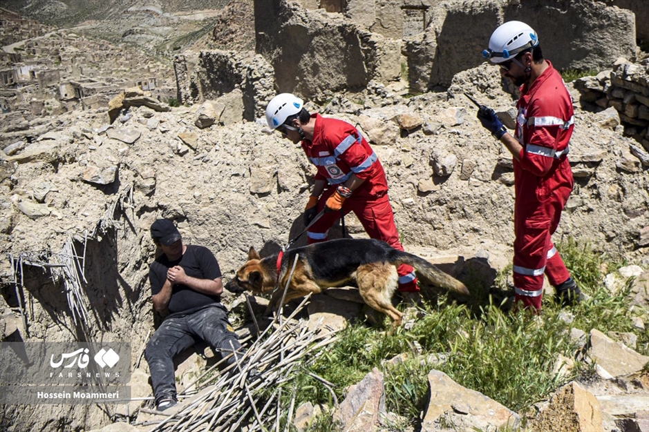 مانور زلزله در بجنورد