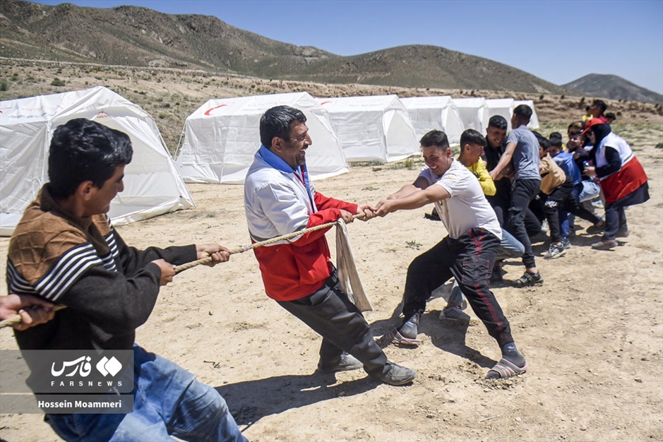 مانور زلزله در بجنورد