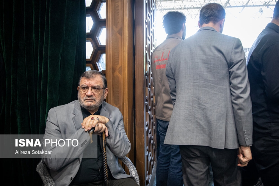 اجتماع دانشگاهیان تهران در سوگ رئیس جمهور