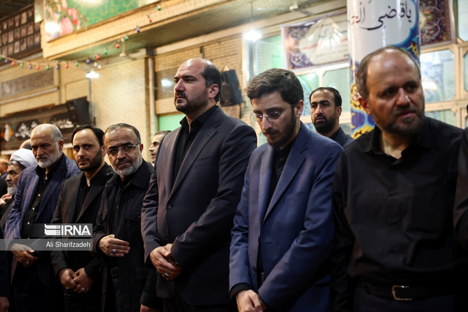 گرامیداشت رئیس جمهور شهید وهمراهان در مسجد ارک