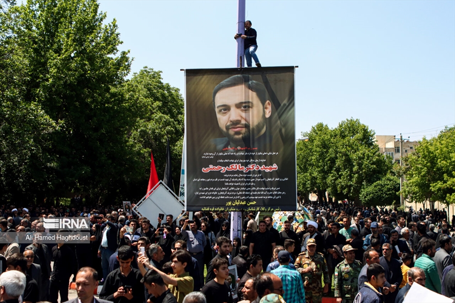 تشییع پیکر شهید «مالک رحمتی»