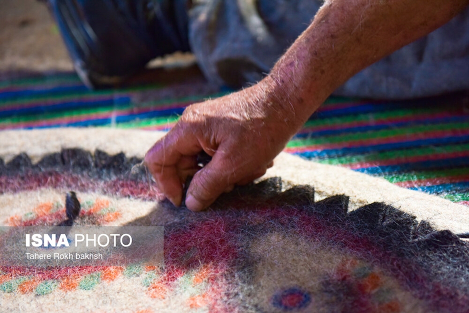 نمد مالی، صنایع دستی عشایر