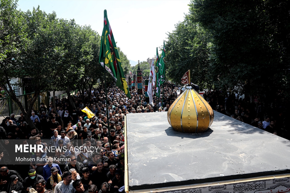 مراسم تشییع پیکر سردار شهید سید مهدی موسوی