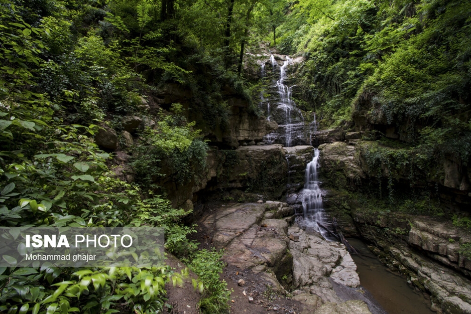 آبشارهای شفیع آباد فندرسک، شهر خان ببین – استان گلستان