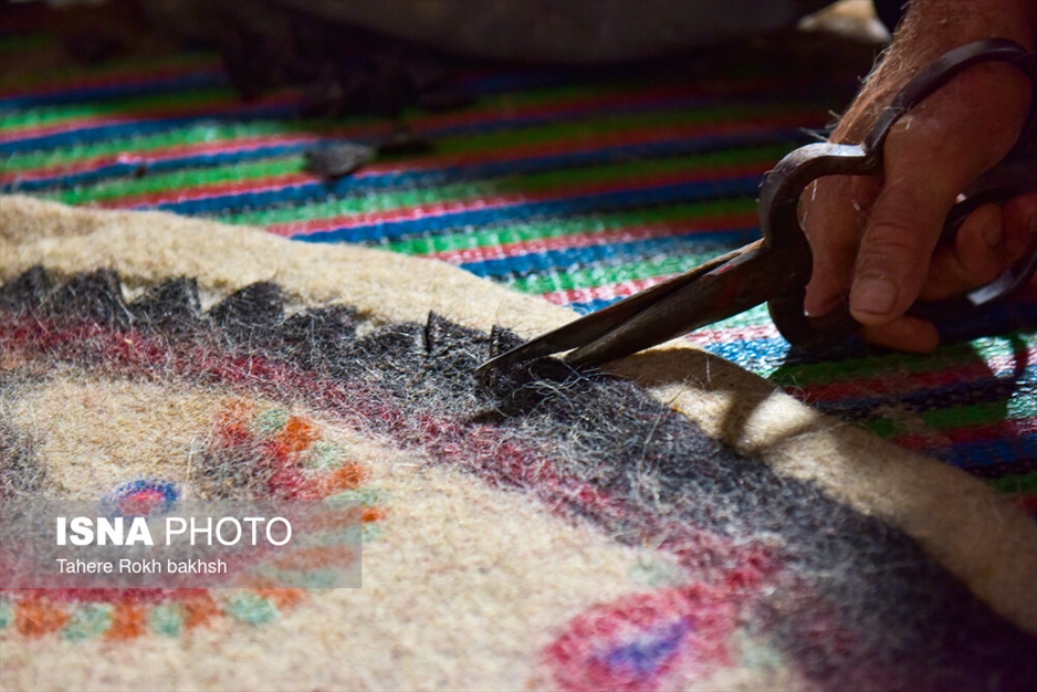 نمد مالی، صنایع دستی عشایر