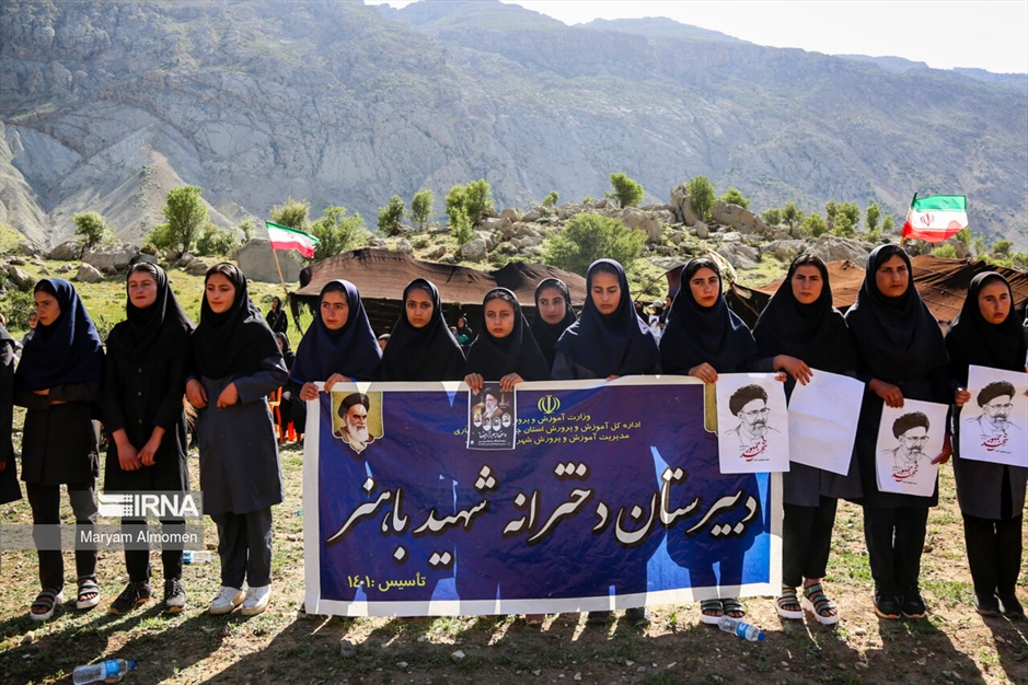 عزاداری بی بی گل در فراق رئیس جمهور شهید