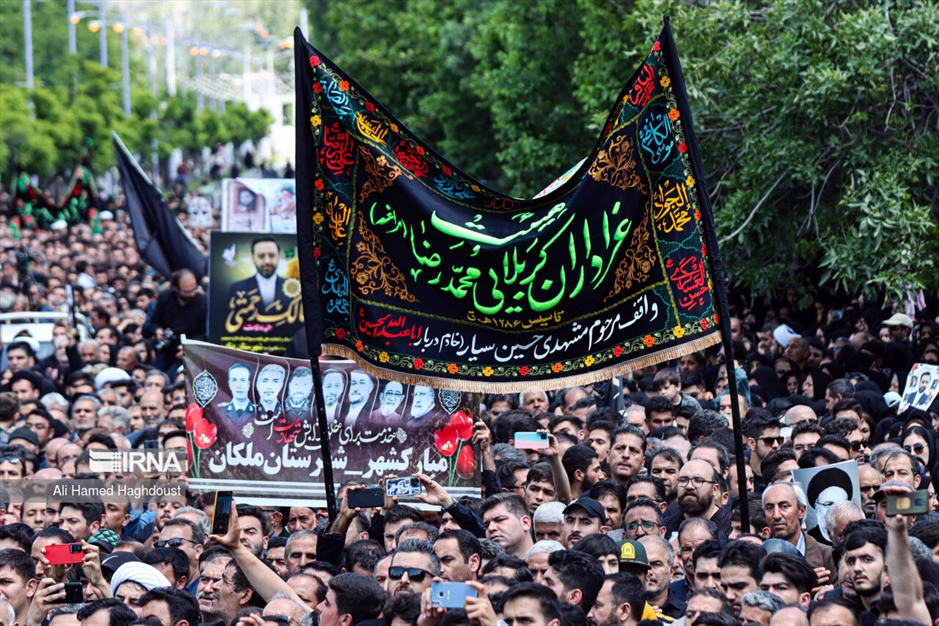 تشییع پیکر شهید «مالک رحمتی»