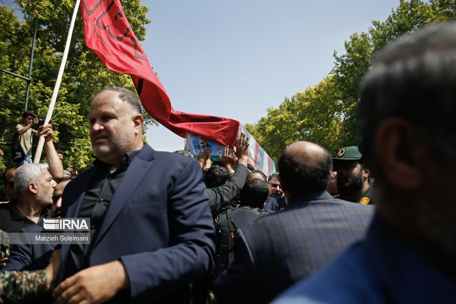 تشییع پیکر شهید «حسین امیرعبداللهیان»