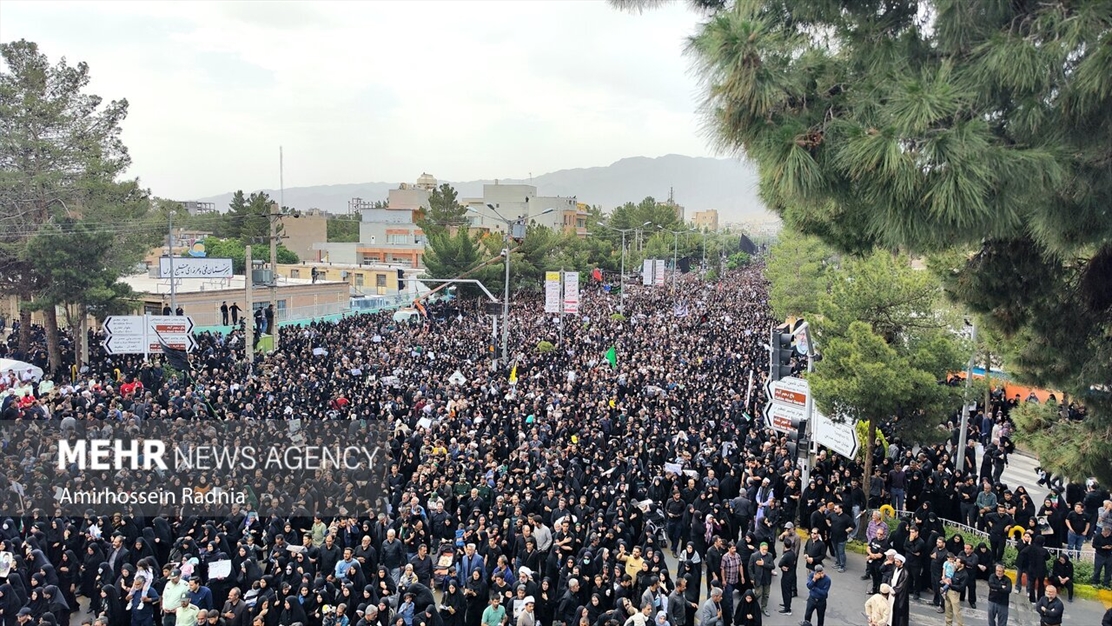 مراسم استقبال و تشییع پیکر رئیس جمهور شهید حجت الاسلام رئیسی