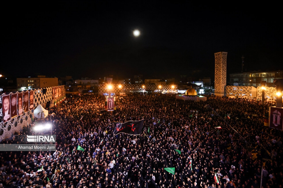 شام غریبان شهدای خدمت