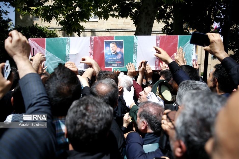 تشییع پیکر شهید «حسین امیرعبداللهیان»