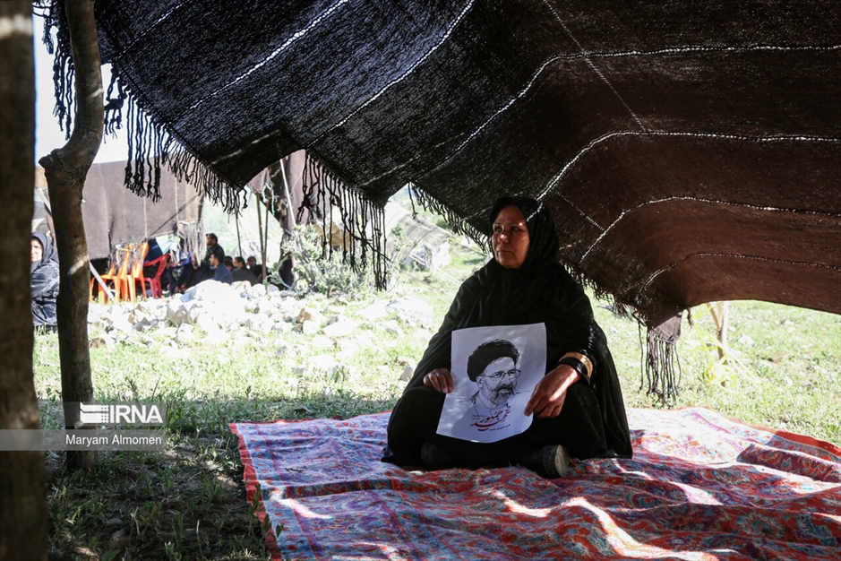 عزاداری بی بی گل در فراق رئیس جمهور شهید