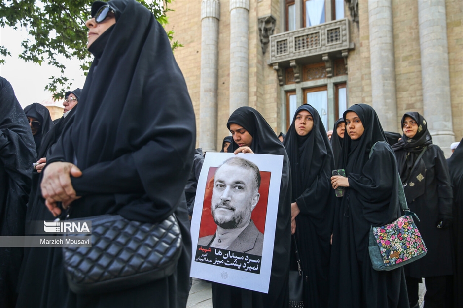 تشییع پیکر شهید «حسین امیرعبداللهیان»