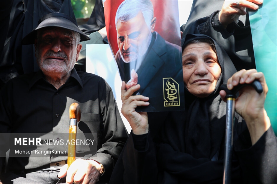 مراسم تشییع پیکر سردار شهید سید مهدی موسوی