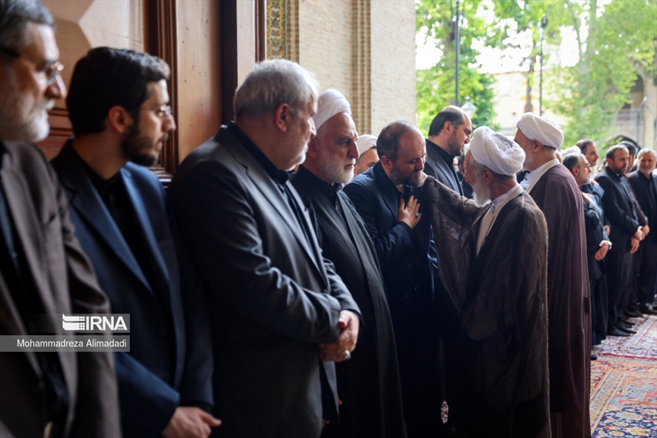 مراسم هفتمین روز شهادت شهدای خدمت