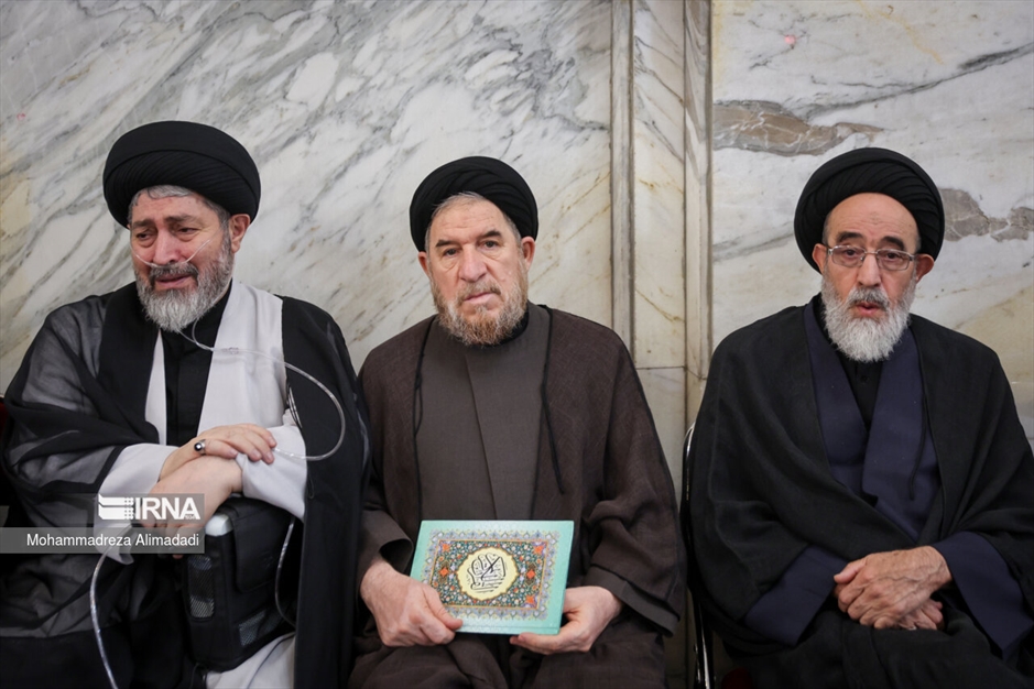 مراسم هفتمین روز شهادت شهدای خدمت