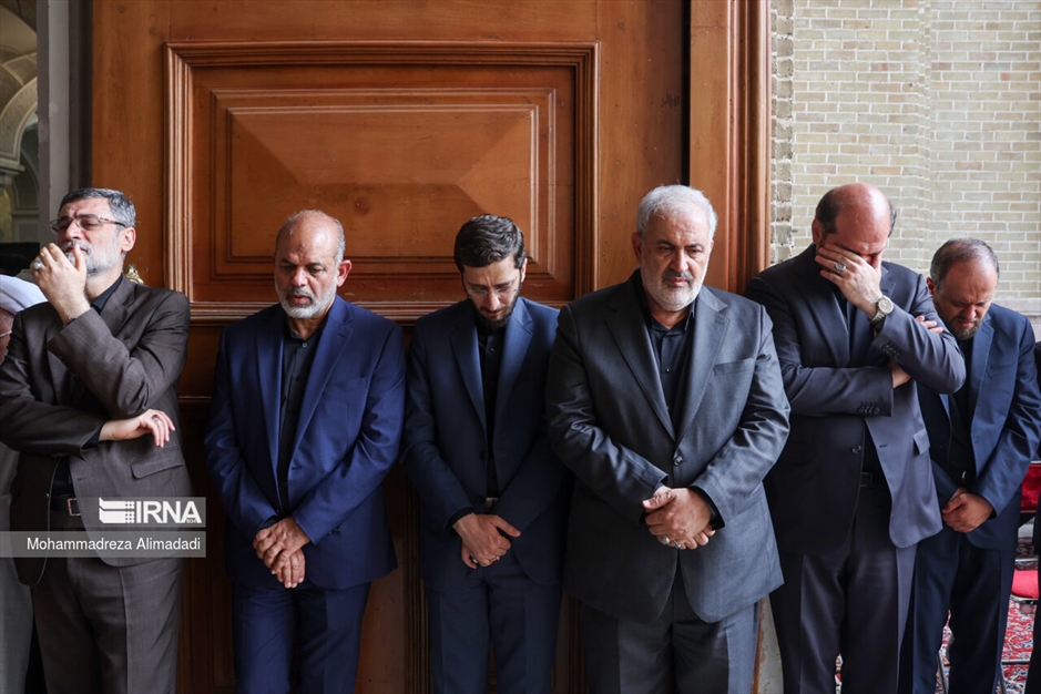 مراسم هفتمین روز شهادت شهدای خدمت