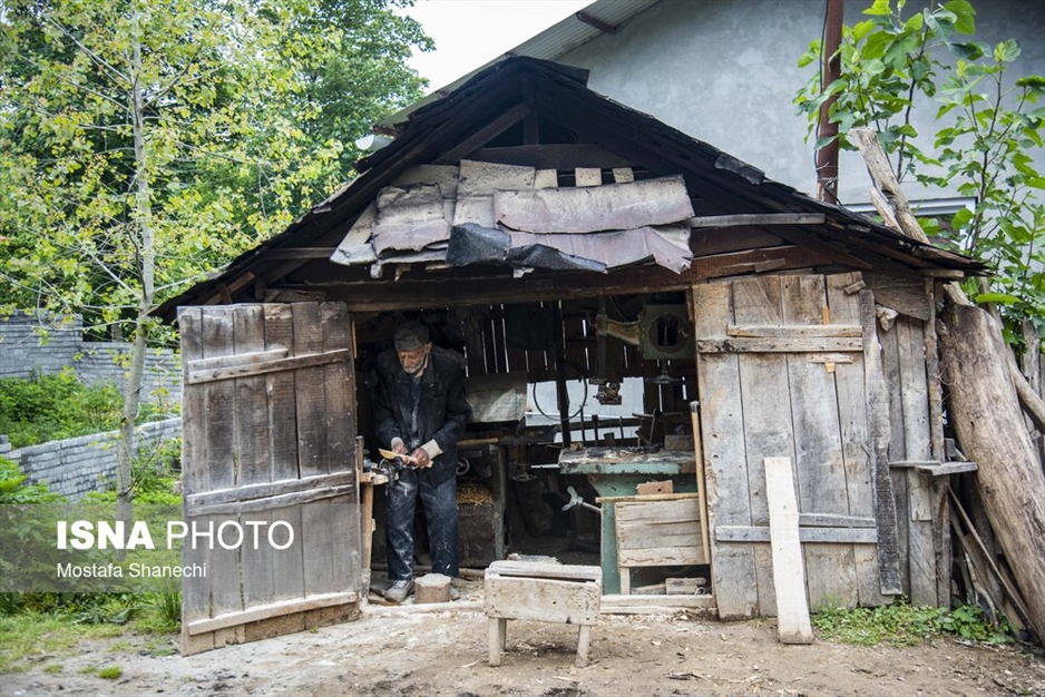 لاک تراشی؛ هنر اصیل مازندرانی