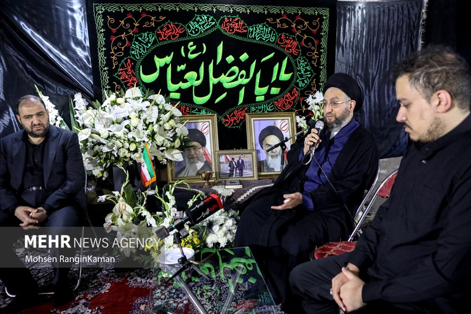 حضور رهبر جریان حکمت ملی عراق در منزل شهید امیرعبداللهیان