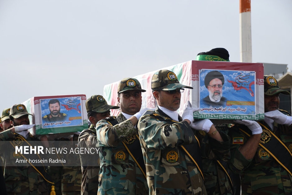 مراسم استقبال و تشییع پیکر رئیس جمهور شهید حجت الاسلام رئیسی