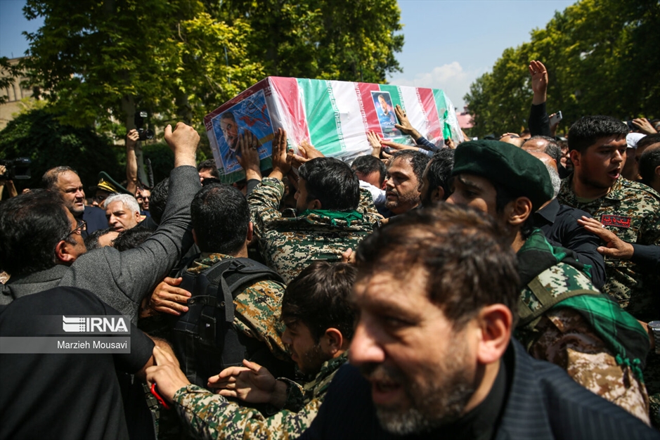 تشییع پیکر شهید «حسین امیرعبداللهیان»