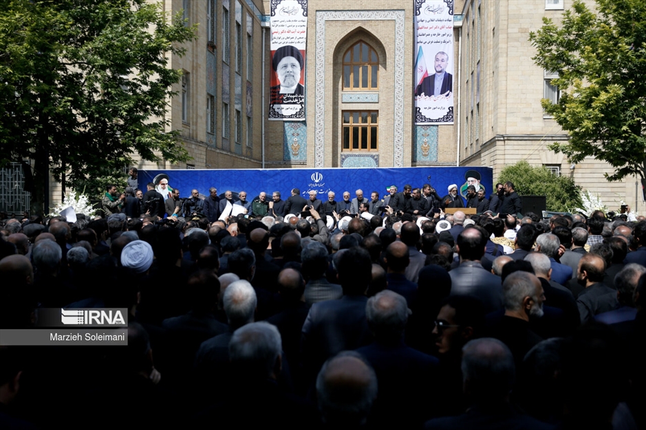 تشییع پیکر شهید «حسین امیرعبداللهیان»