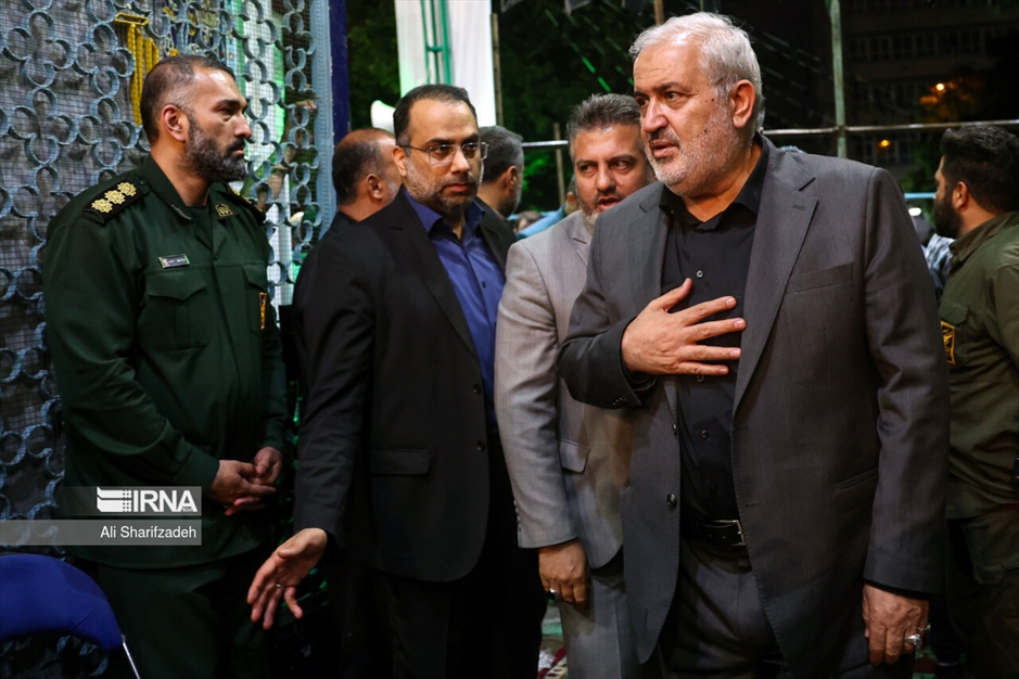 گرامیداشت رئیس جمهور شهید وهمراهان در مسجد ارک