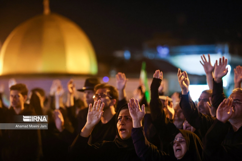 شام غریبان شهدای خدمت