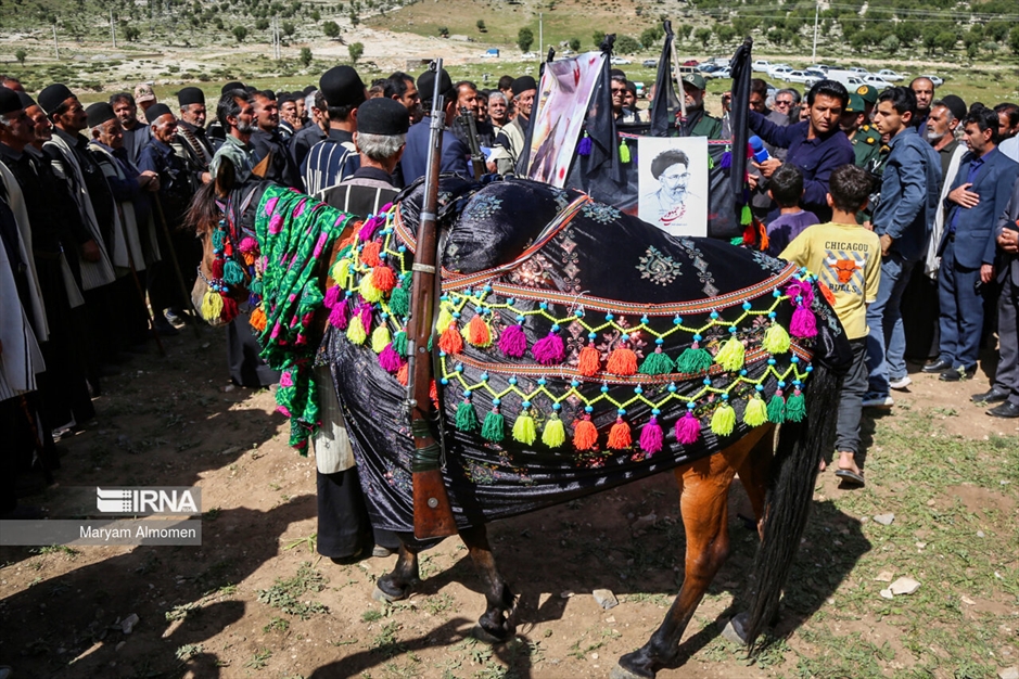 عزاداری بی بی گل در فراق رئیس جمهور شهید