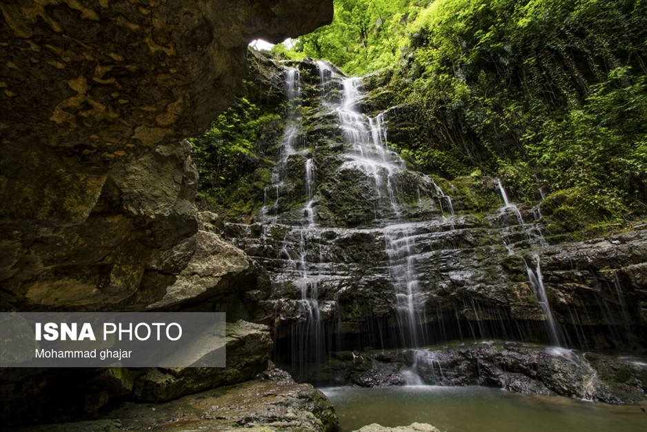آبشارهای شفیع آباد فندرسک، شهر خان ببین – استان گلستان