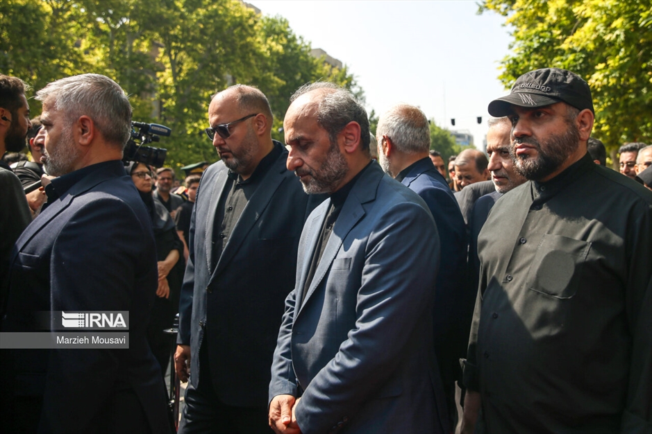 تشییع پیکر شهید «حسین امیرعبداللهیان»