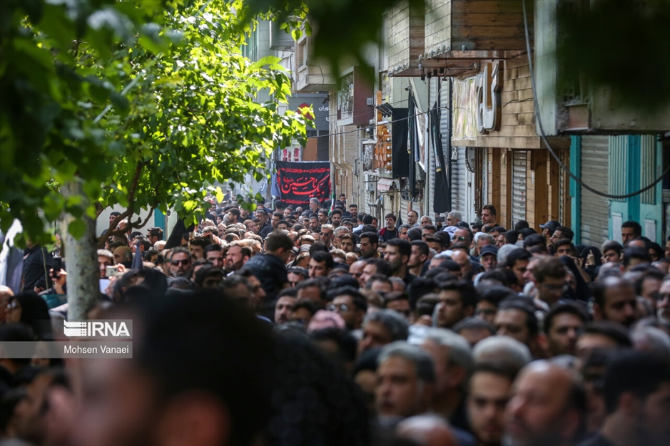 تشییع شهدای خدمت در تهران-۲