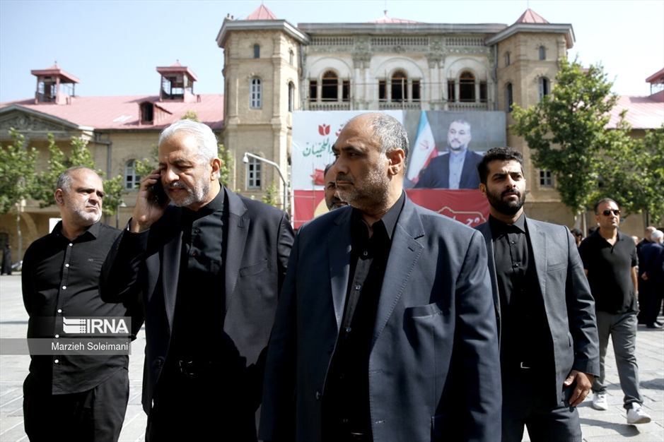 تشییع پیکر شهید «حسین امیرعبداللهیان»