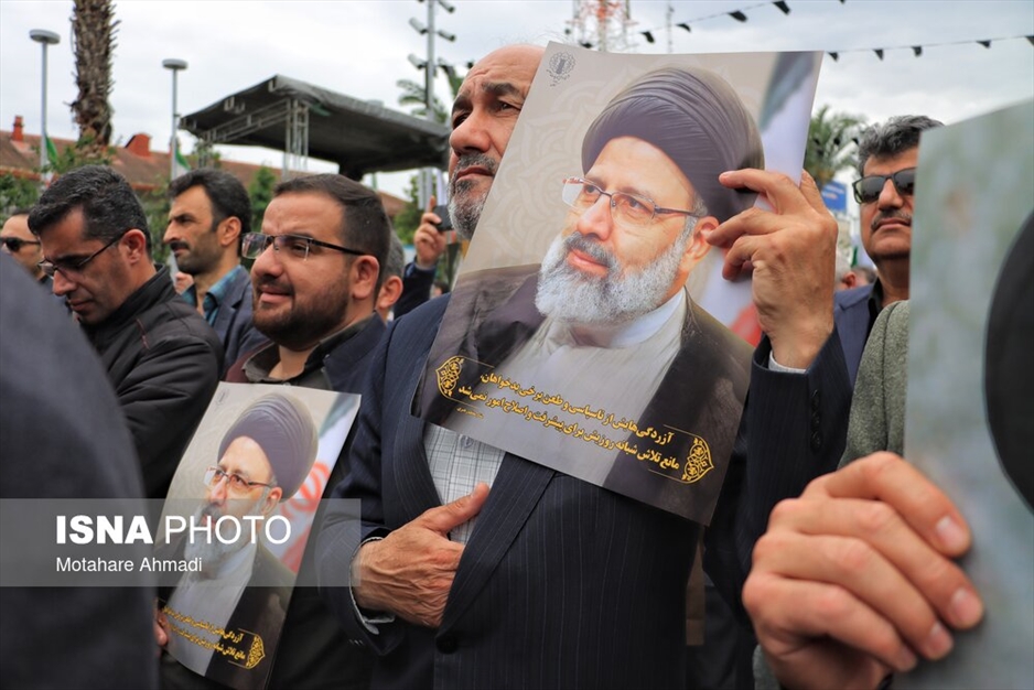 مراسم بزرگداشت شهدای خدمت در رشت