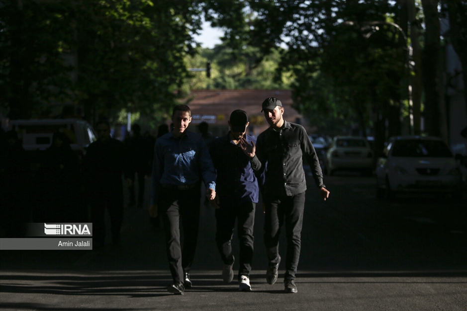 تشییع شهدای خدمت در تهران-۲