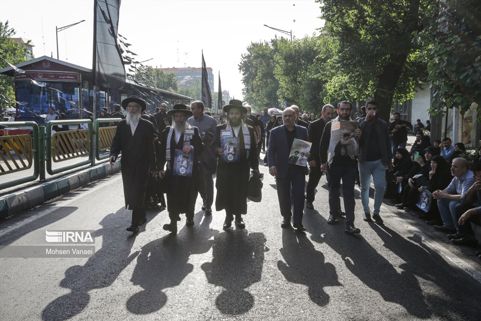 تشییع شهدای خدمت در تهران-۲