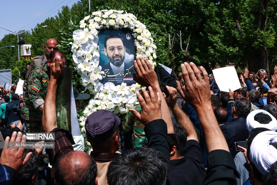 تشییع پیکر شهید «مالک رحمتی»