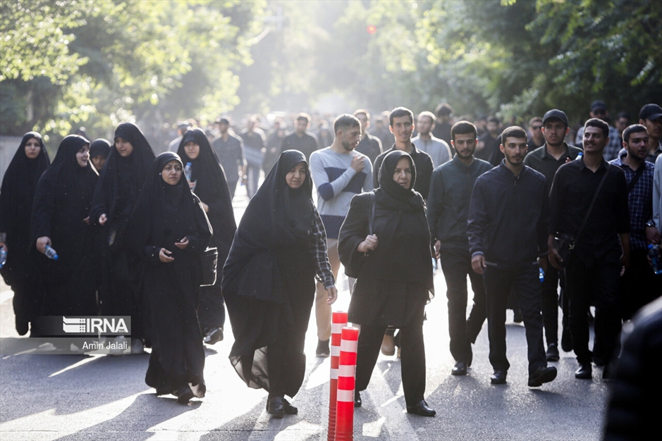 تشییع شهدای خدمت در تهران-۲