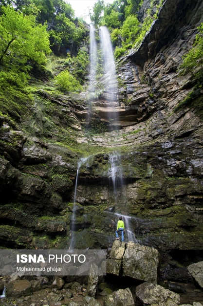 آبشارهای شفیع آباد فندرسک، شهر خان ببین – استان گلستان