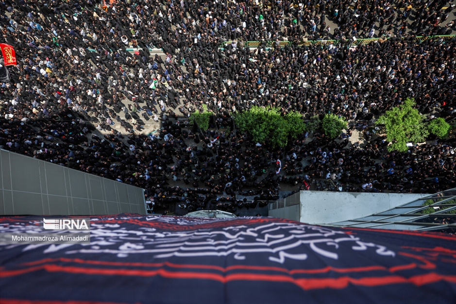 تشییع شهدای خدمت در تهران-۲