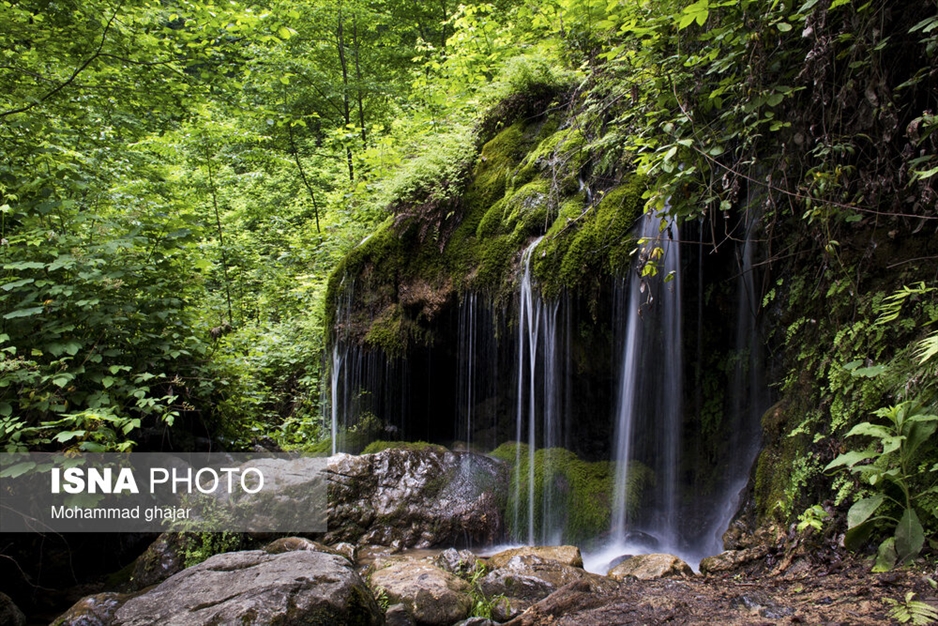 آبشارهای شفیع آباد فندرسک، شهر خان ببین – استان گلستان