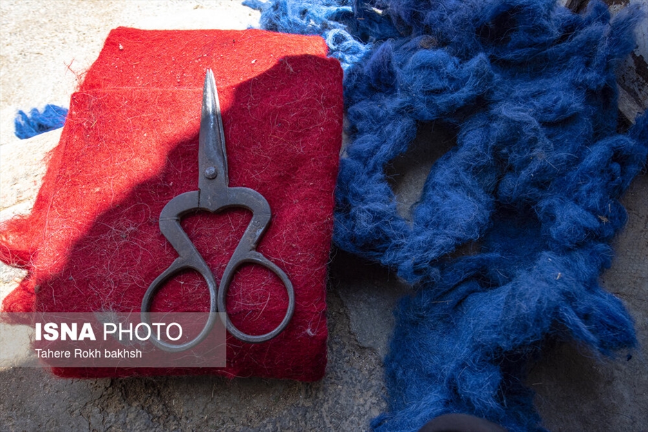 نمد مالی، صنایع دستی عشایر