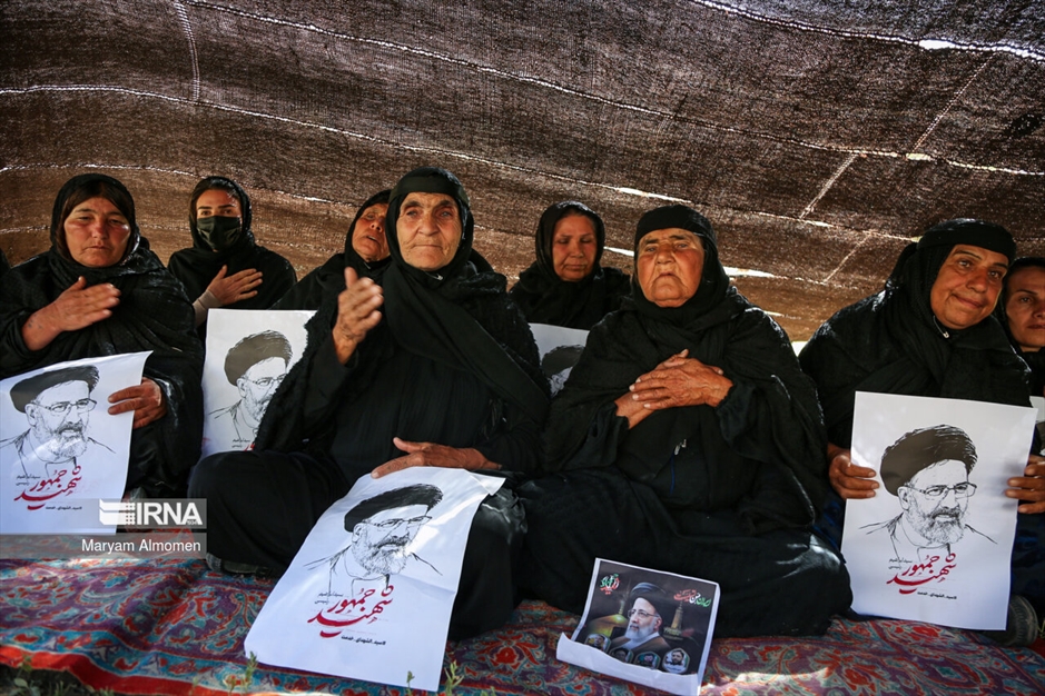 عزاداری بی بی گل در فراق رئیس جمهور شهید