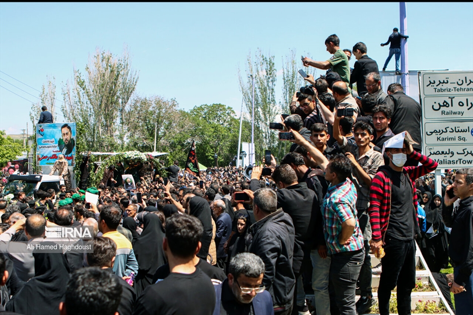 تشییع پیکر شهید «مالک رحمتی»