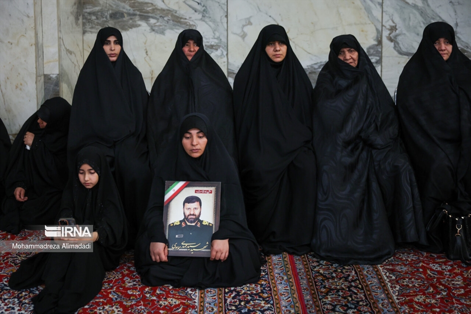 مراسم هفتمین روز شهادت شهدای خدمت