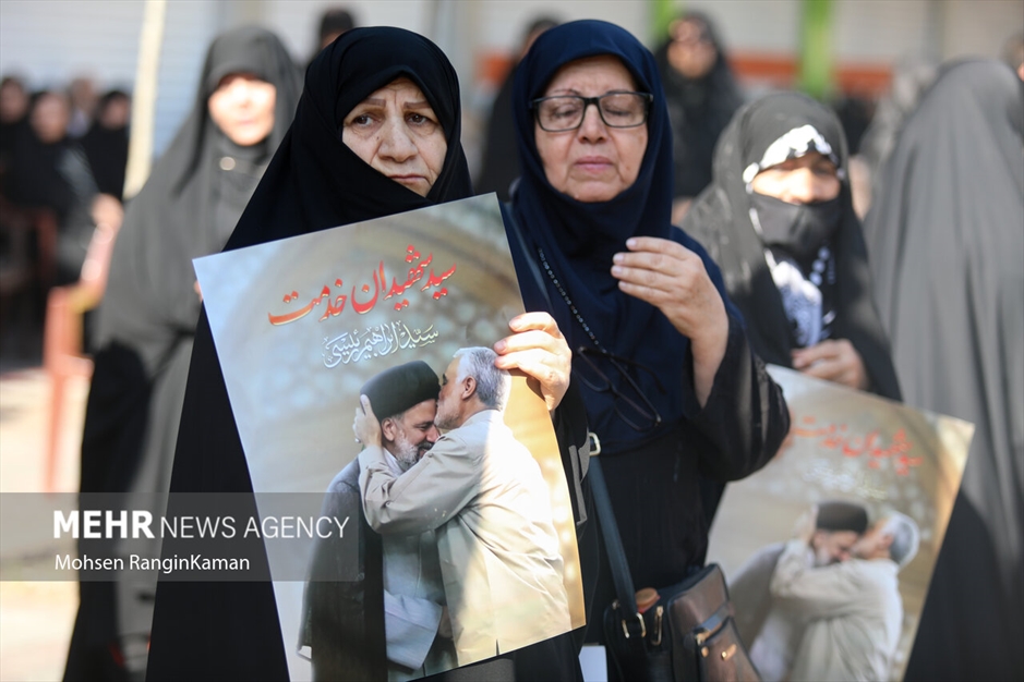 مراسم تشییع پیکر سردار شهید سید مهدی موسوی