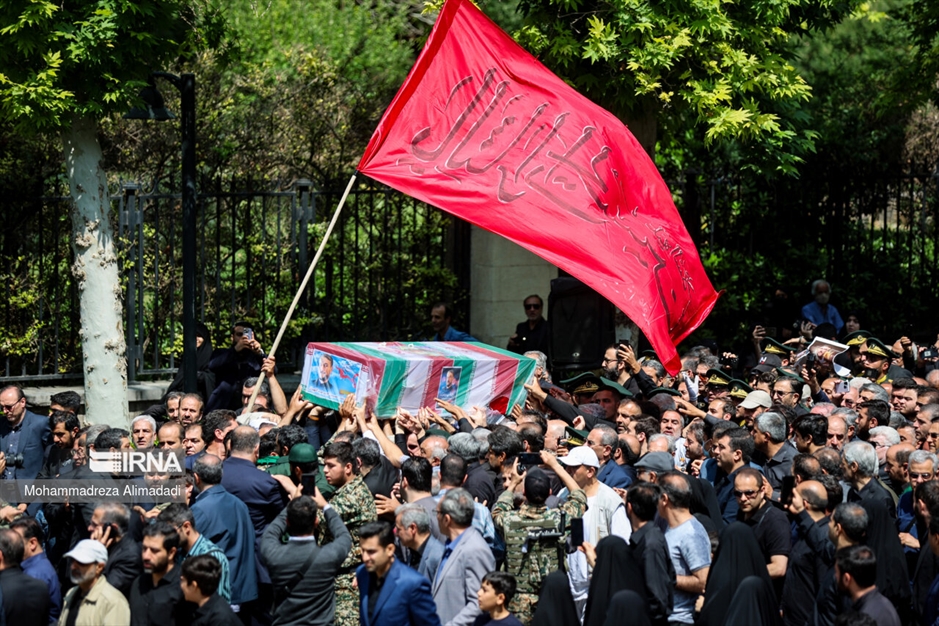 تشییع پیکر شهید «حسین امیرعبداللهیان»