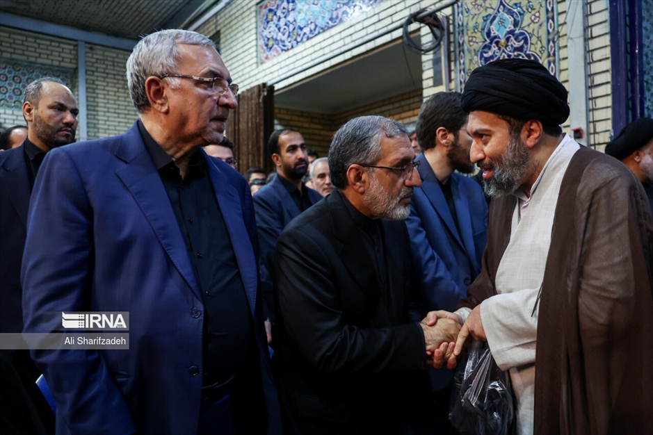 گرامیداشت رئیس جمهور شهید وهمراهان در مسجد ارک