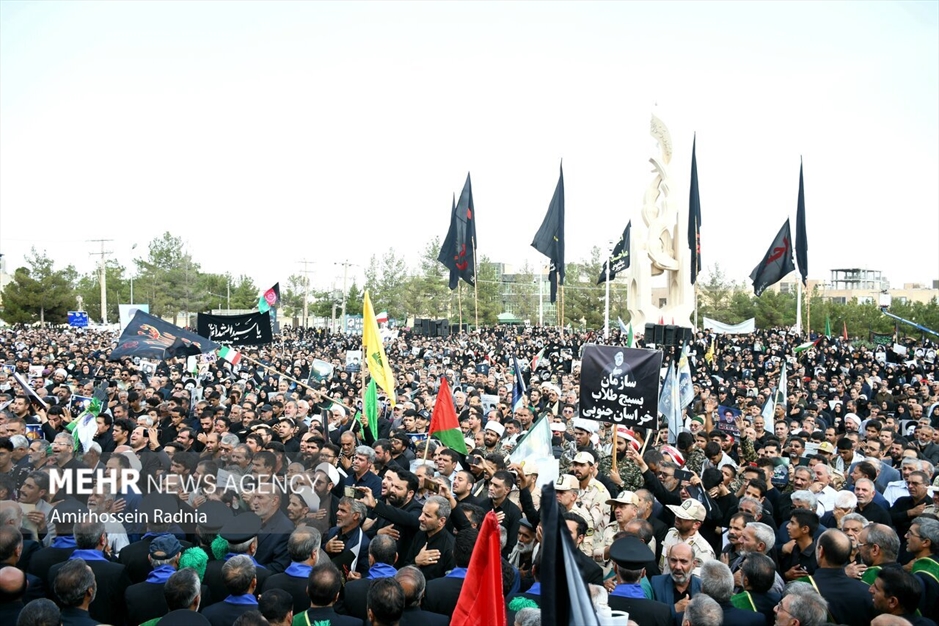 مراسم استقبال و تشییع پیکر رئیس جمهور شهید حجت الاسلام رئیسی