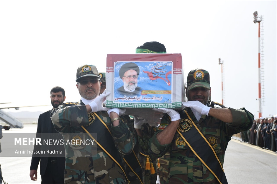 مراسم استقبال و تشییع پیکر رئیس جمهور شهید حجت الاسلام رئیسی